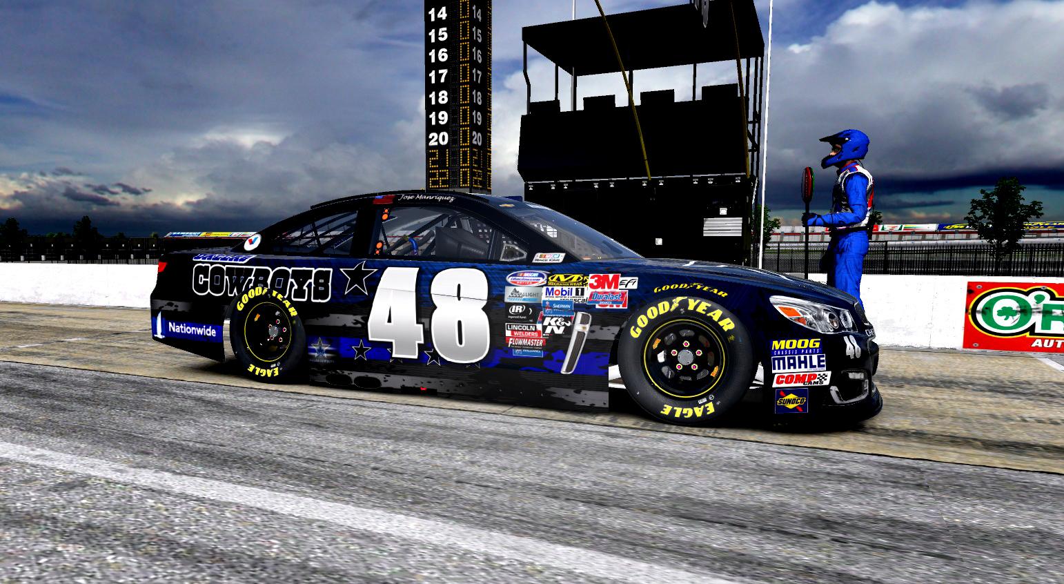 Dallas Cowboy Chevrolet SS Custom Paint Scheme by Jose M. Trading Paints