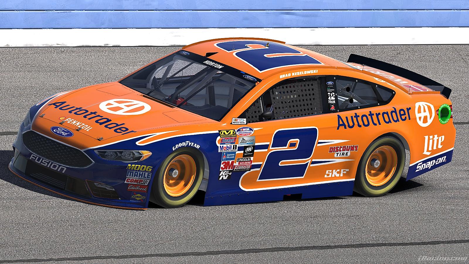 2016 Brad Keselowski Autotrader Atlanta 1 by Ben Horton Trading Paints