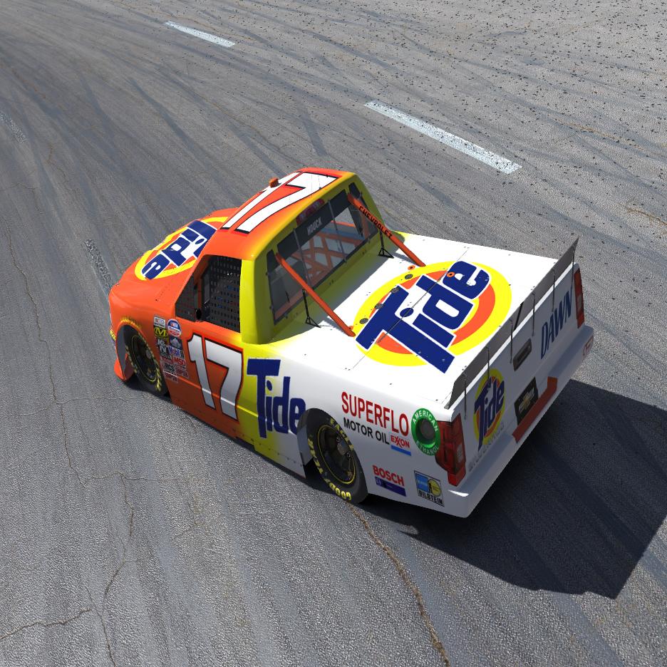 Tide Darrell Waltrip Tribute NASCAR Truck Series by Travis Houck