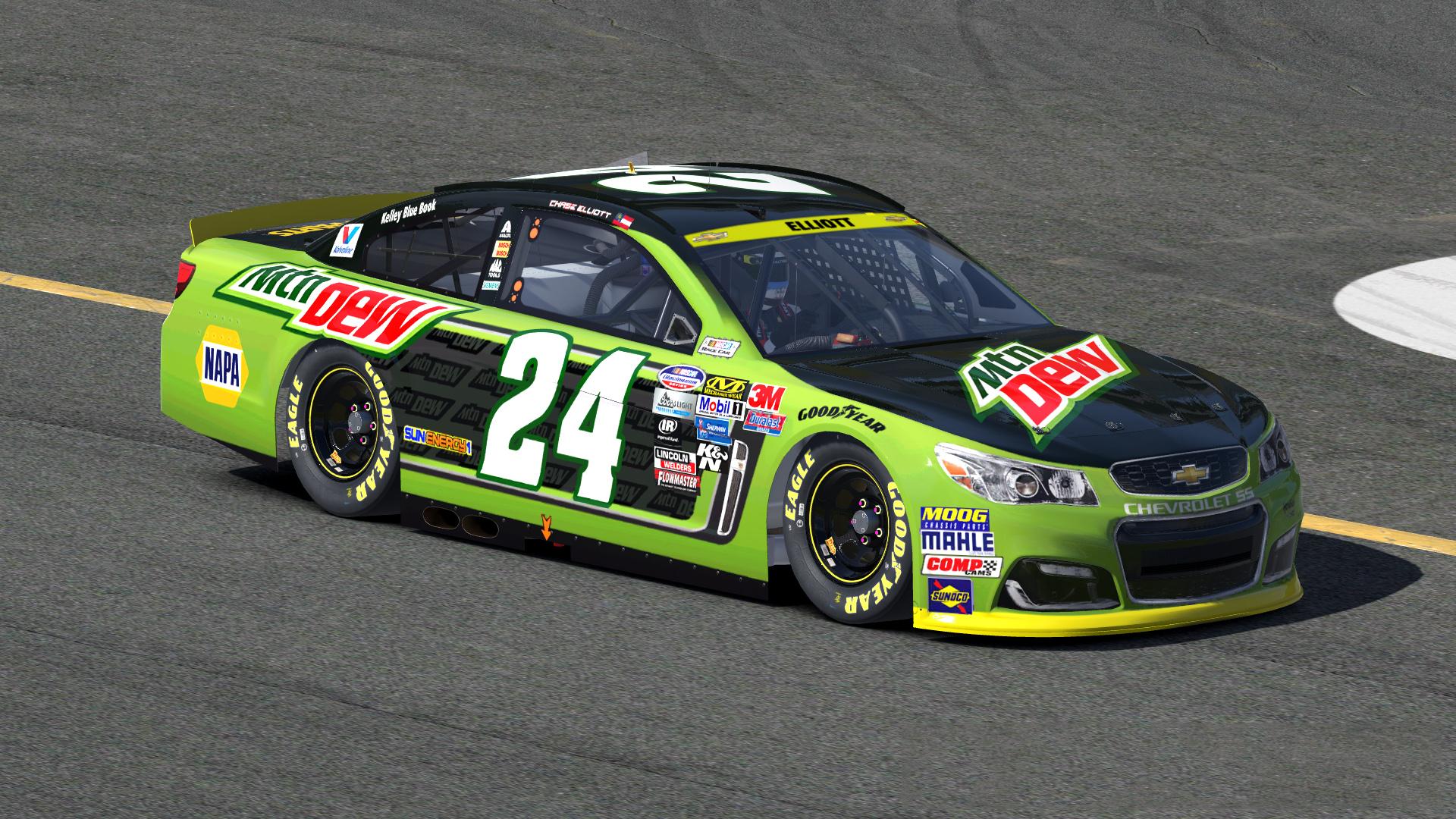 chase elliott model car