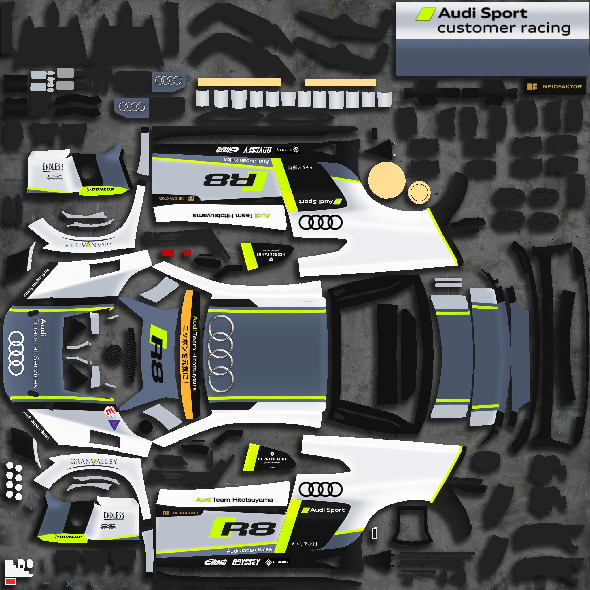 Preview of Audi Team Hitotsuyama (Fictional) by Justin S Davis