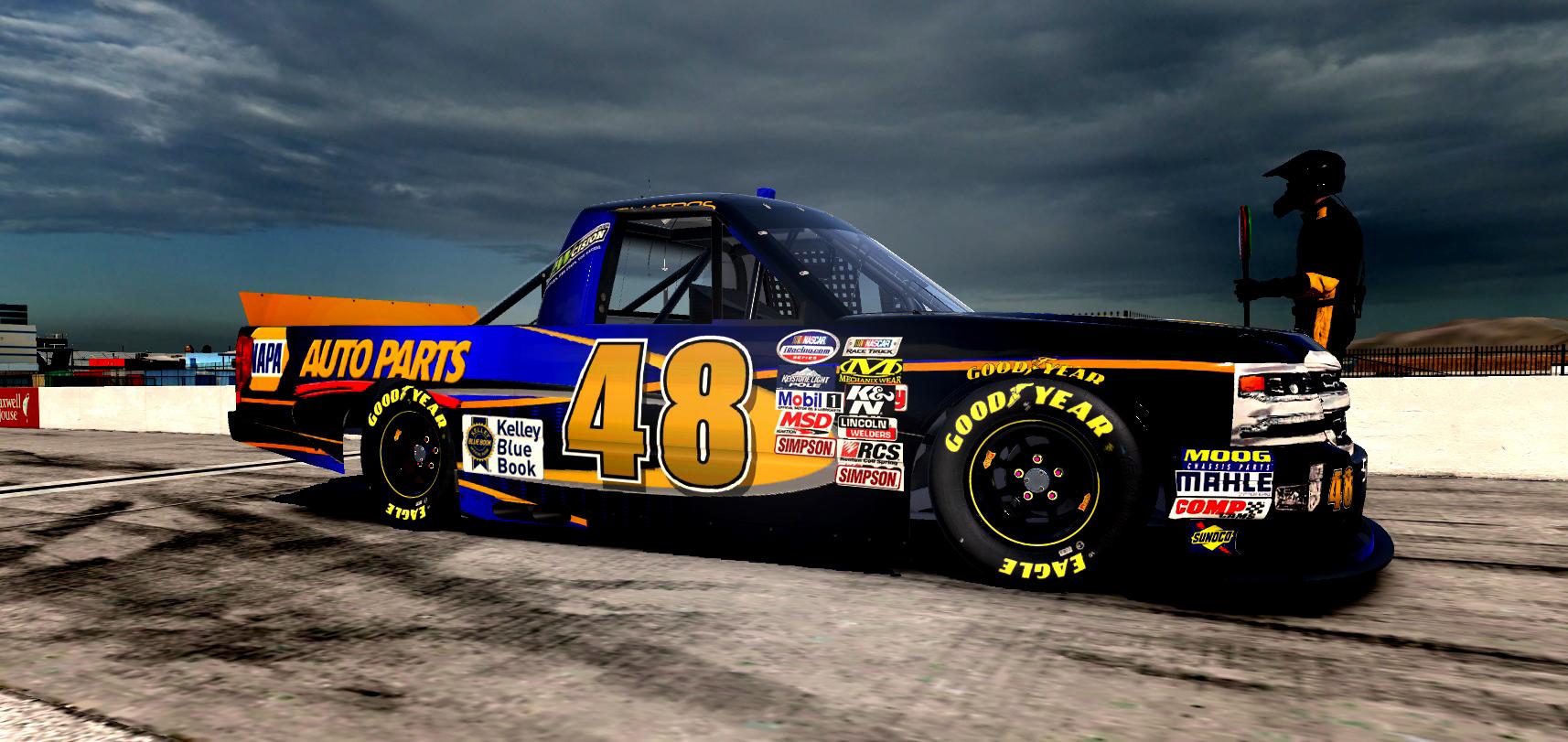 Napa Auto Parts Chevy Silverado Custom Paint Scheme by Jose M