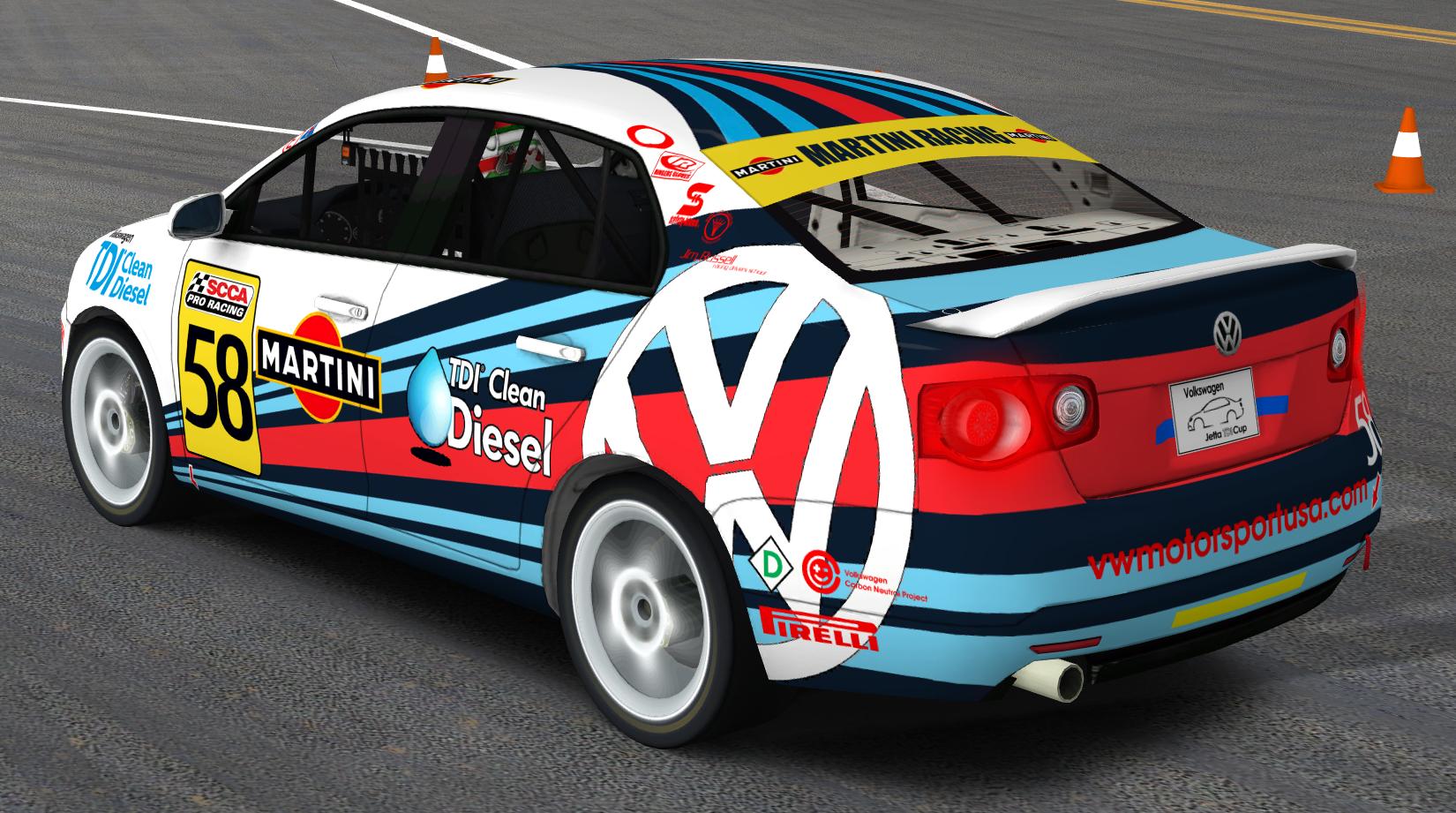 Martini Racing VW JettaTDi by Andy M. Trading Paints