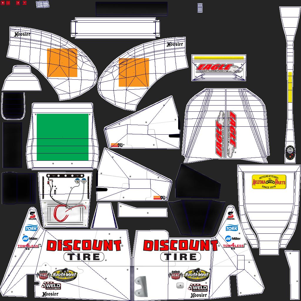 Discount Tire Fictional by Tony Johns Trading Paints