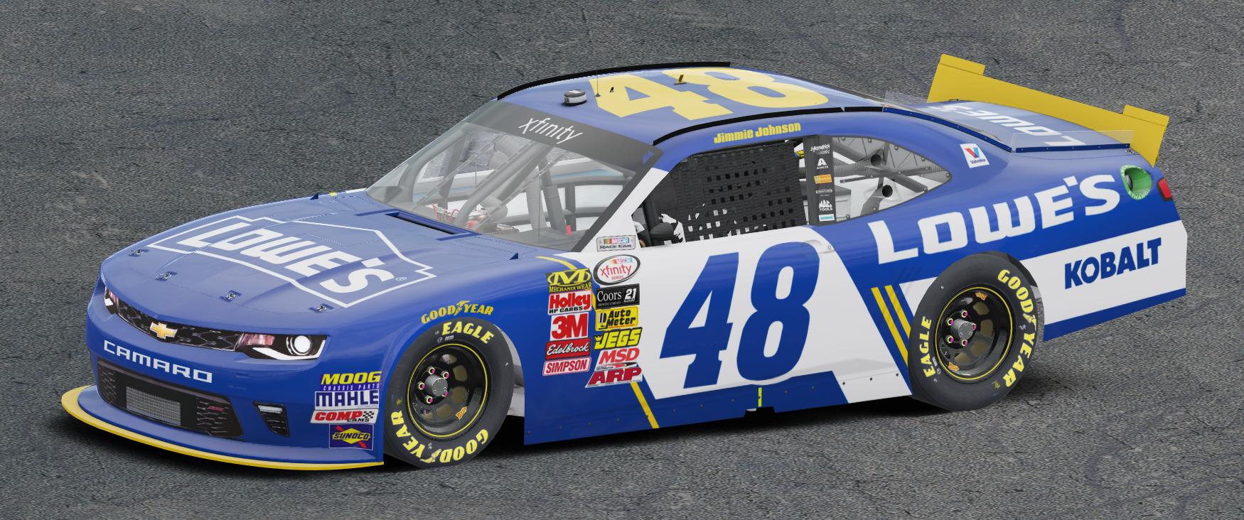 Jimmie Johnson Chevy >> 2017 Jimmie Johnson Lowes Chevrolet Camaro By Preston Pardus Jimmie Johnson Chevy >> 2017 Jimmie Johnson Lowes Chevrolet Camaro By Preston Pardus