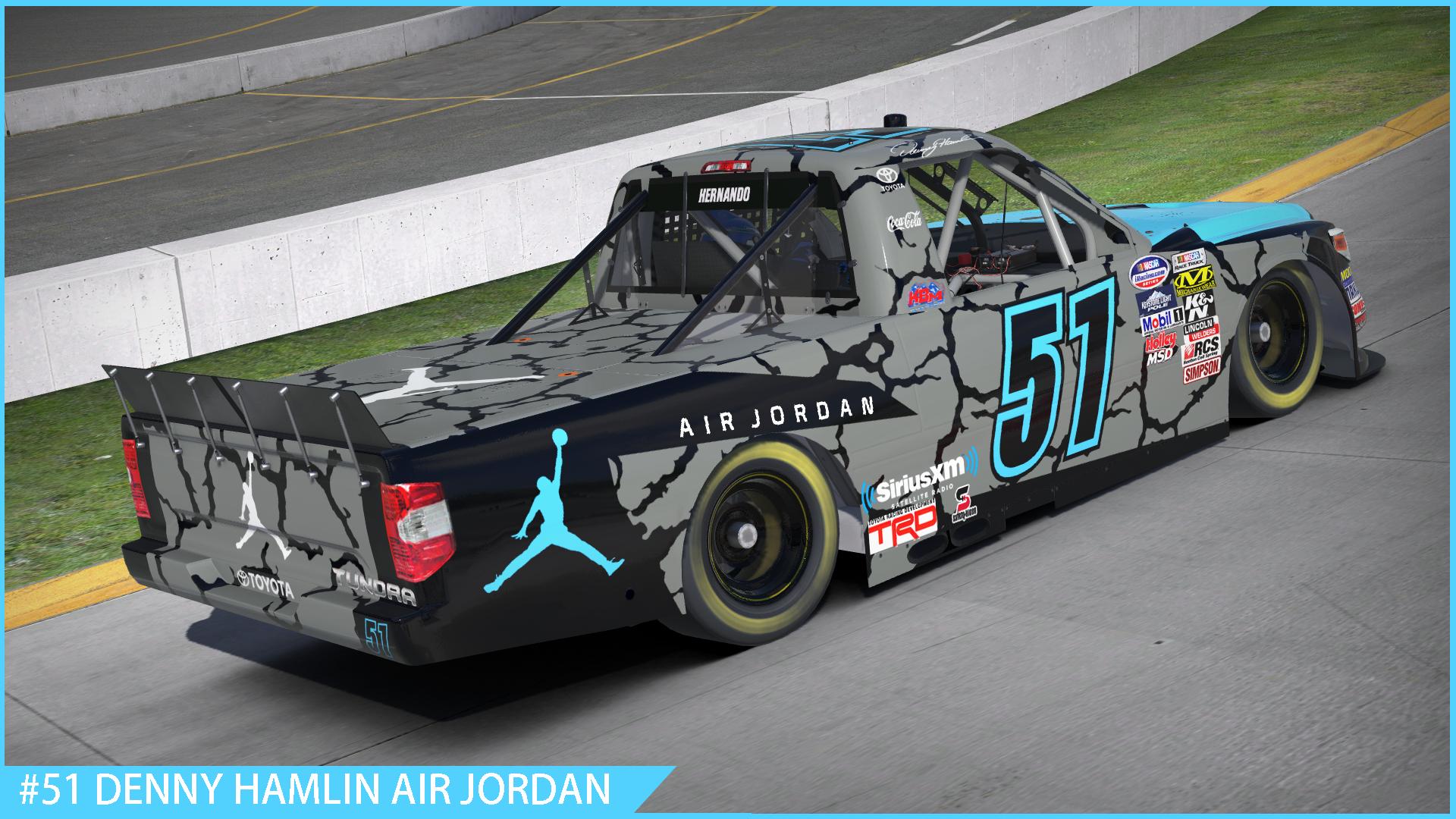 denny hamlin air jordan