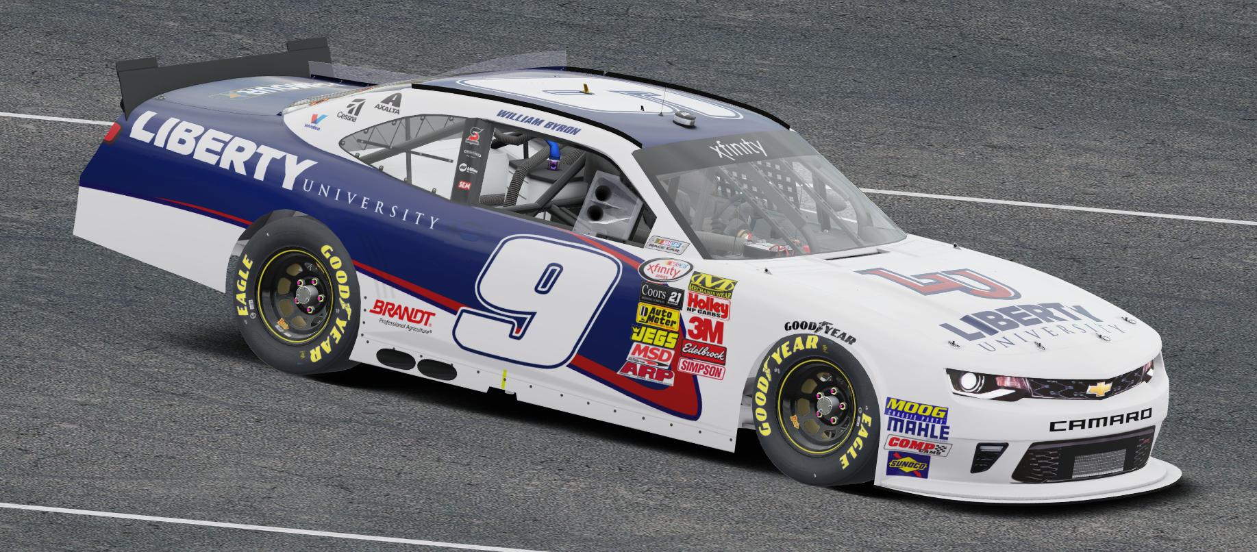 Preview of 2017 William Byron Liberty University Camaro by Preston Pardus