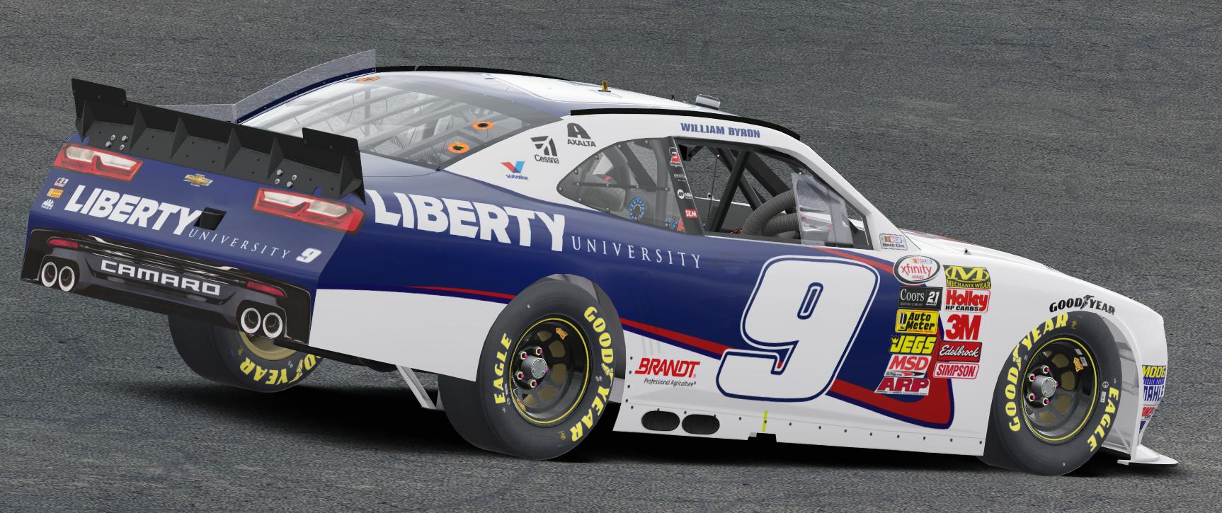 Preview of 2017 William Byron Liberty University Camaro by Preston Pardus