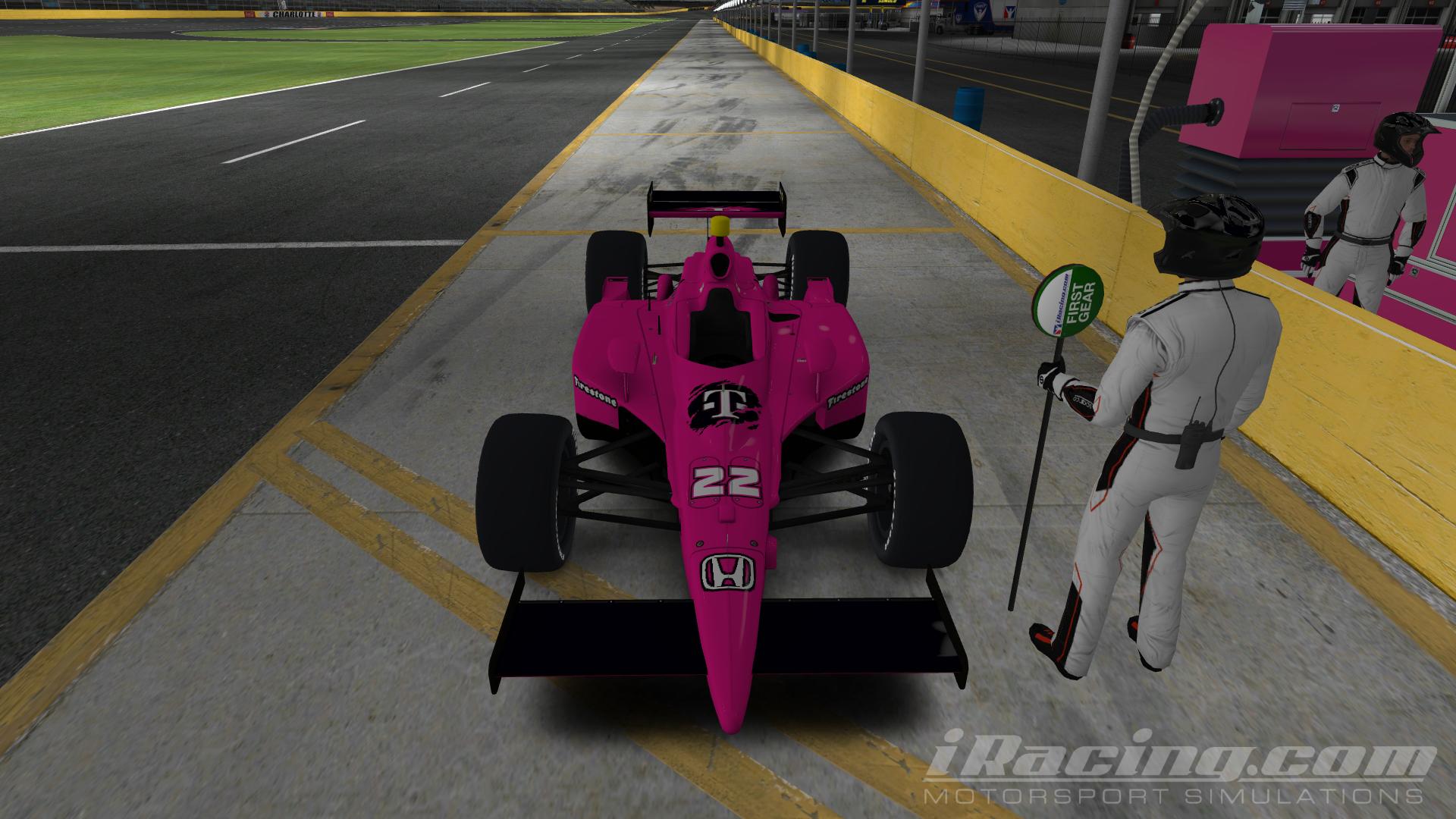 Preview of IRL Dallara   T - Mobile Pink by Michael Lawler