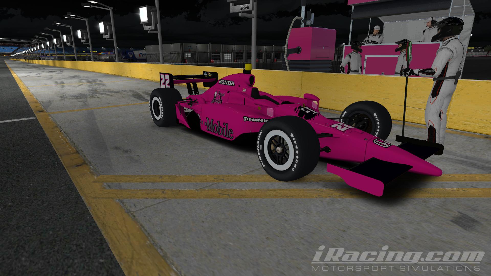 Preview of IRL Dallara   T - Mobile Pink by Michael Lawler