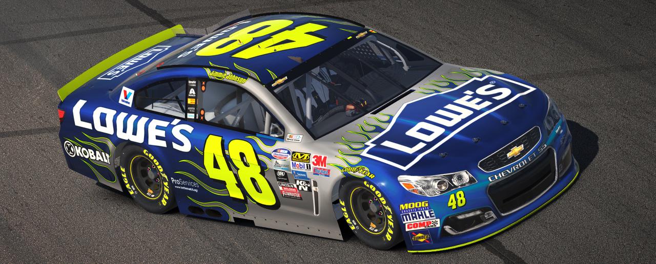 Preview of #48 Lowes Flames Chevy SS by James Collins