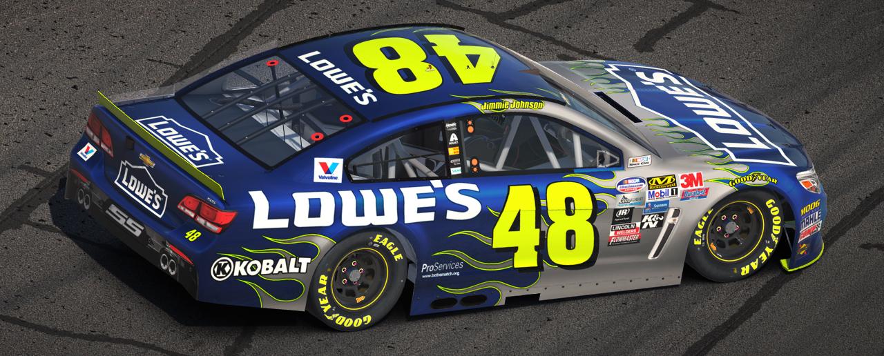 Preview of #48 Lowes Flames Chevy SS by James Collins