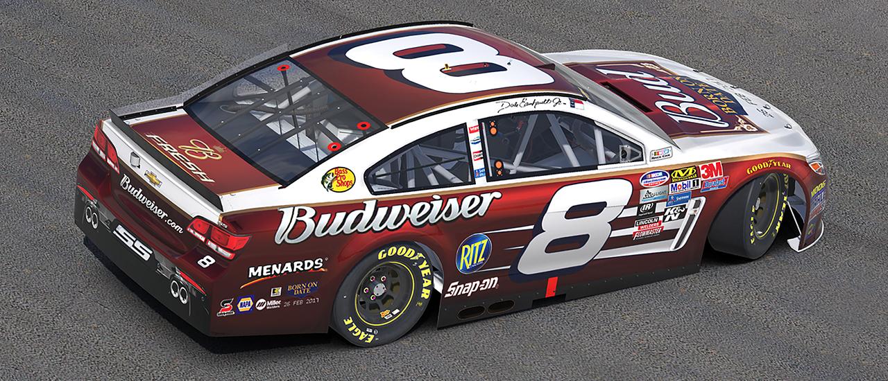 Preview of #8 Budweiser Chevy SS ( 05 Daytona Remake ) by James Collins