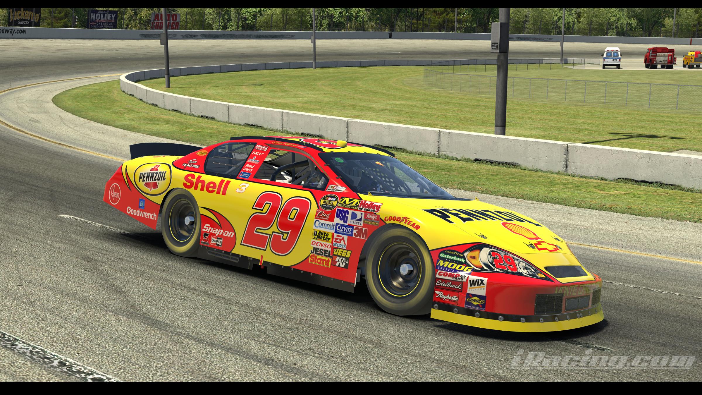 kevin harvick pennzoil car