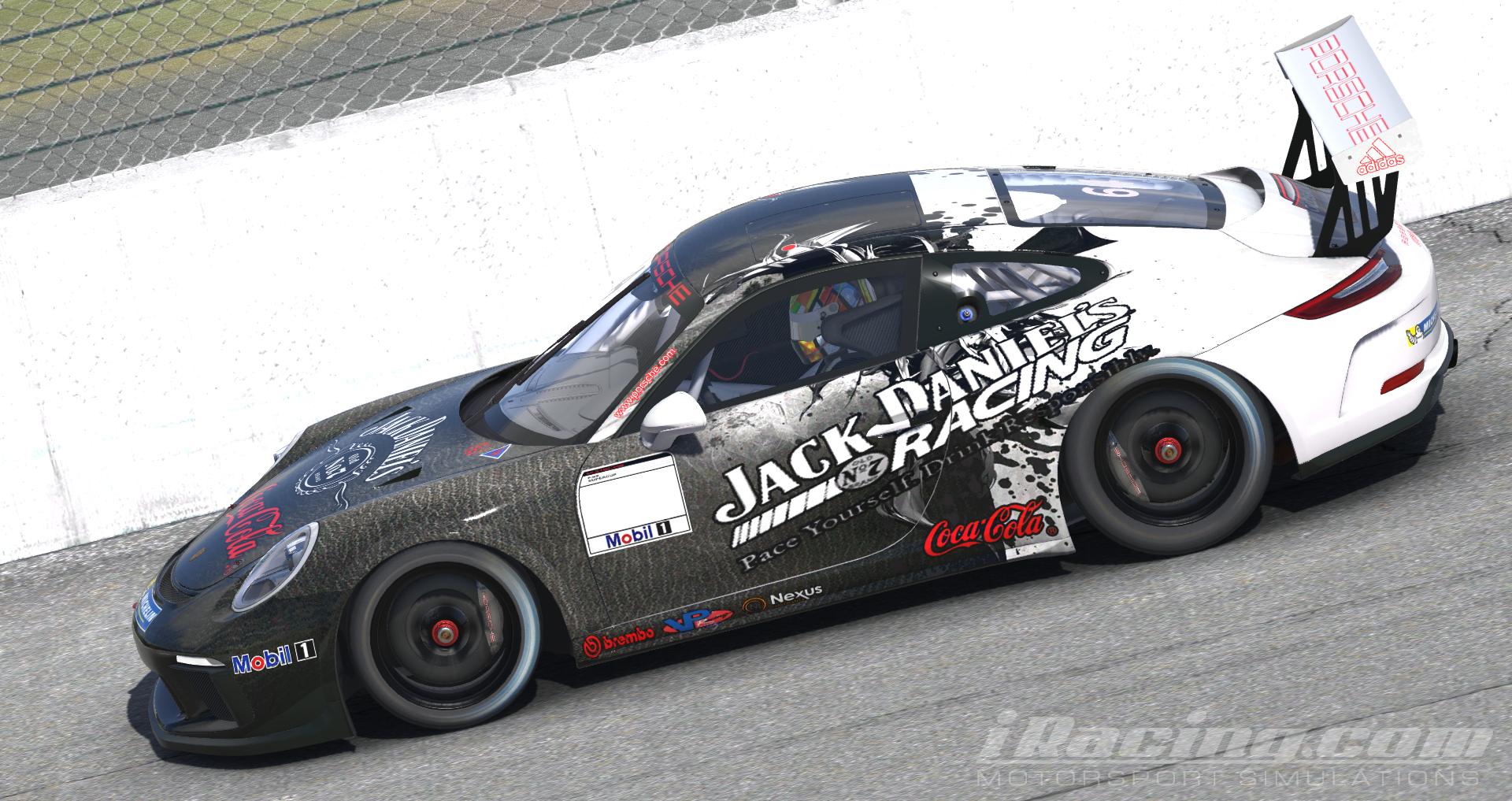 Jack Daniels Porsche by Sean D. Trading Paints