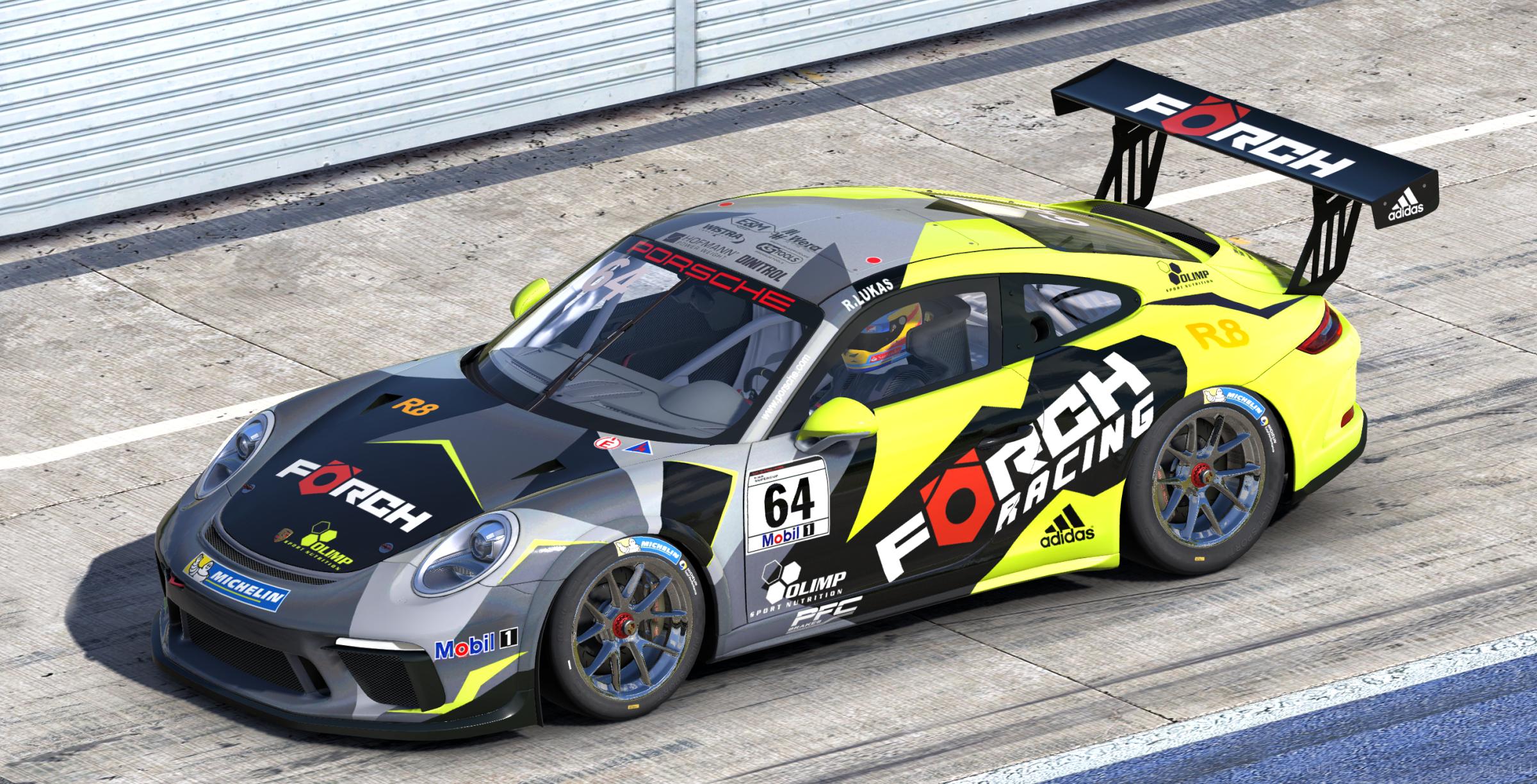 Forch Racing R Lukas Porsche Supercup By Stefan Gawlista Trading Paints