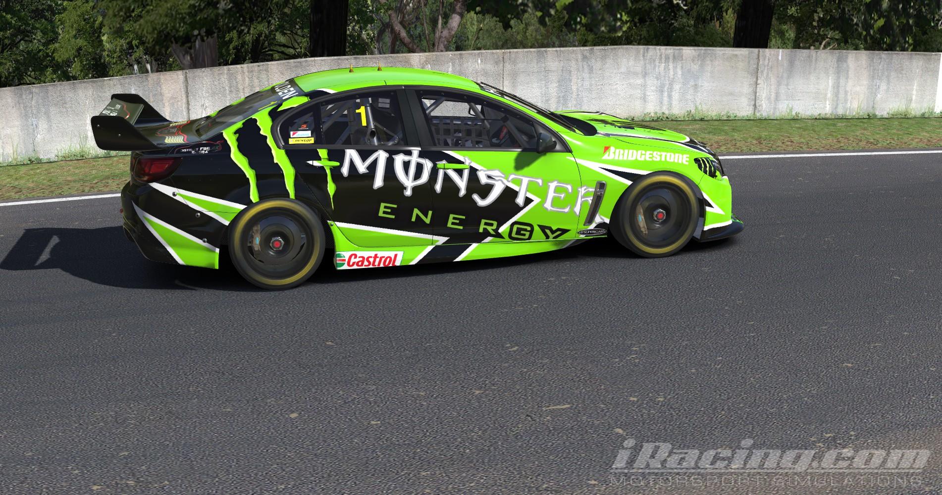 Monster Energy V8 Supercar version 2 by Mark T Lee - Trading Paints