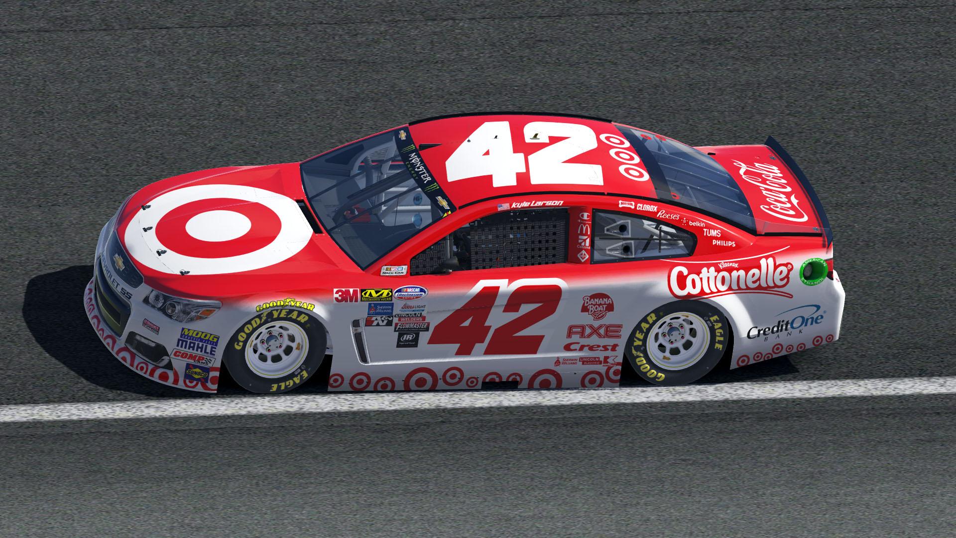 Kyle Larson 2017 Target by Zach Rader Trading Paints