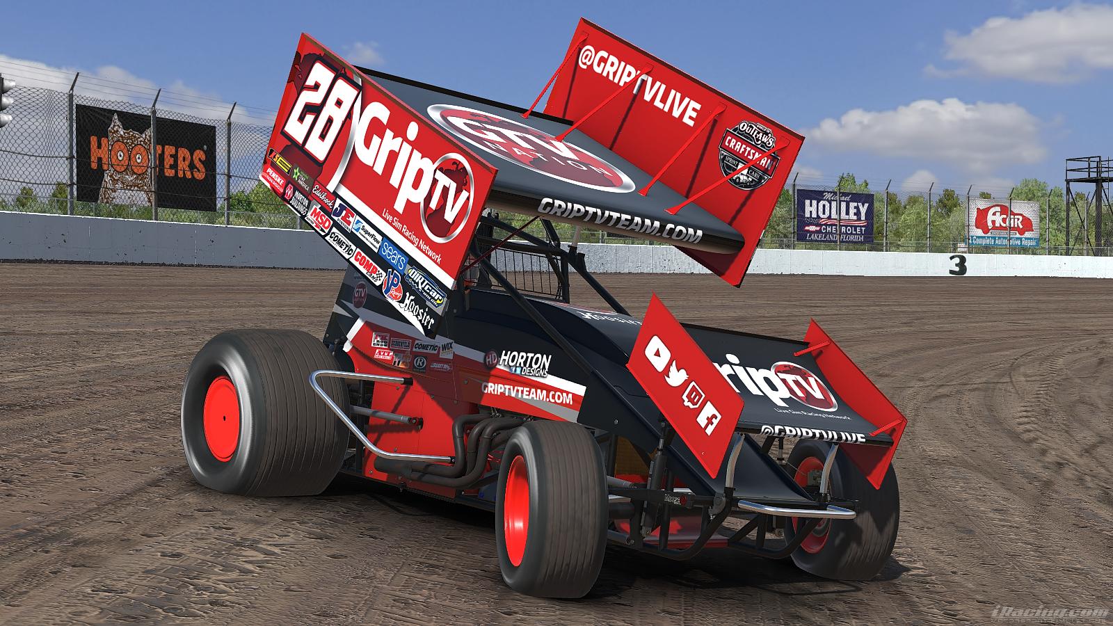 dirt sprint car