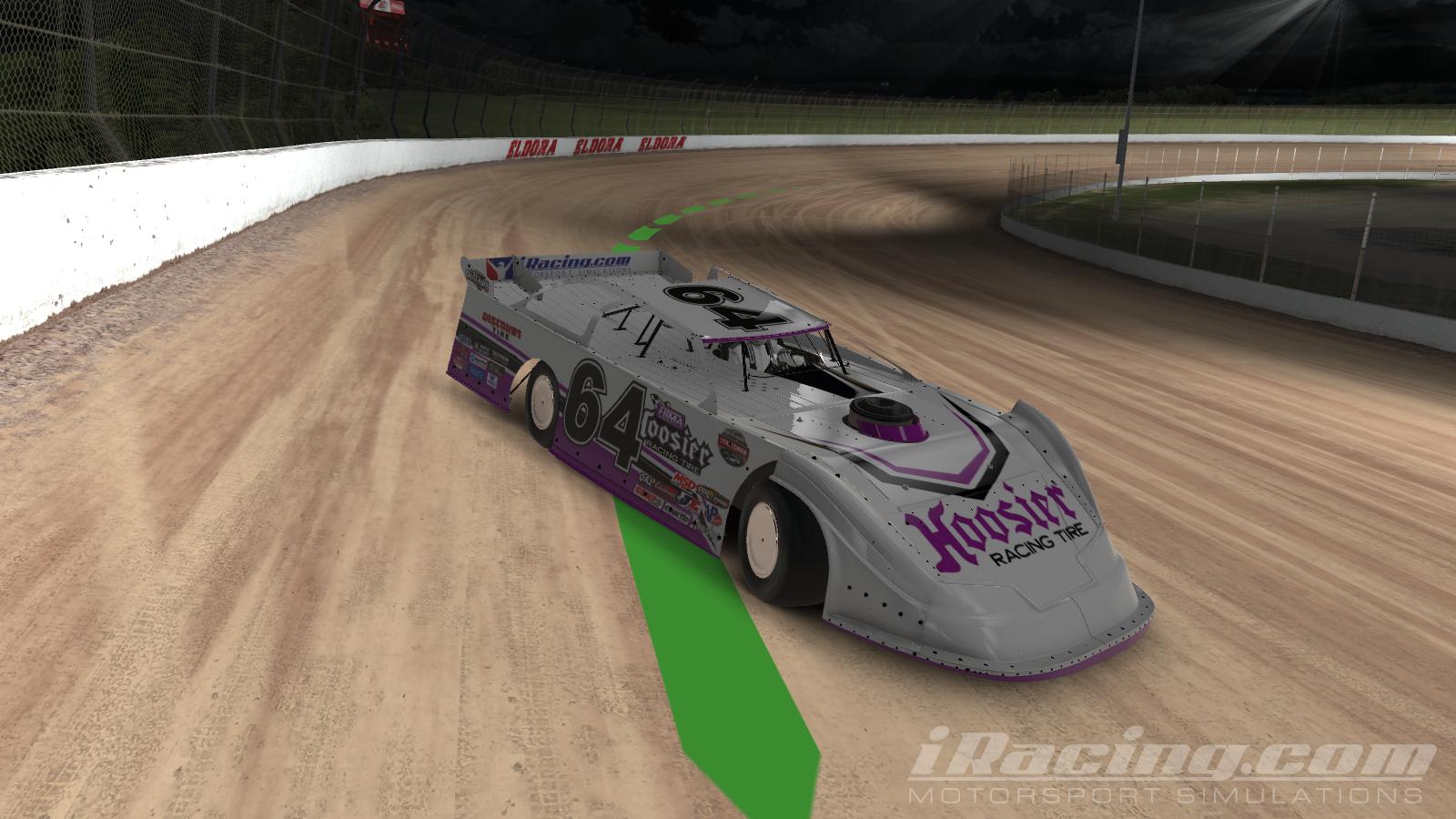 Hoosier Tires Dirt Late Model by Chip Dickert Trading Paints