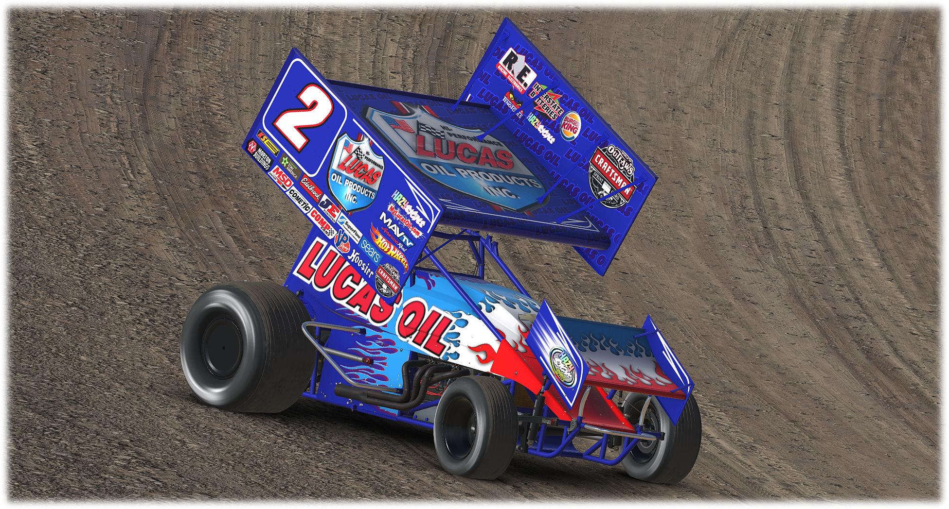 sprint car paint design