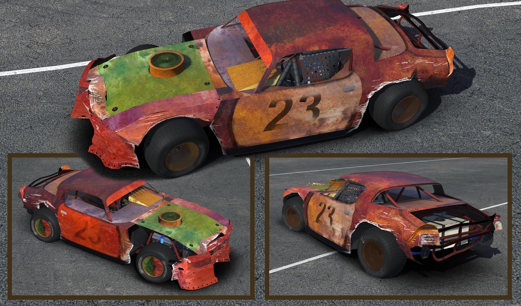Preview of Street Stock Dirt Rust Bucket by Clyde Coman