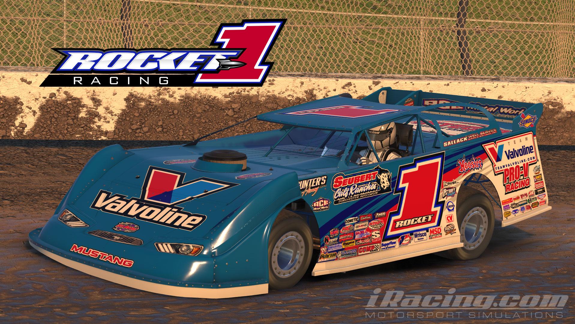 2017 Valvoline/Seubert Calf Ranches/Rocket Chassis XR1 Rocket1 Racing Ford Mustang (v3) by