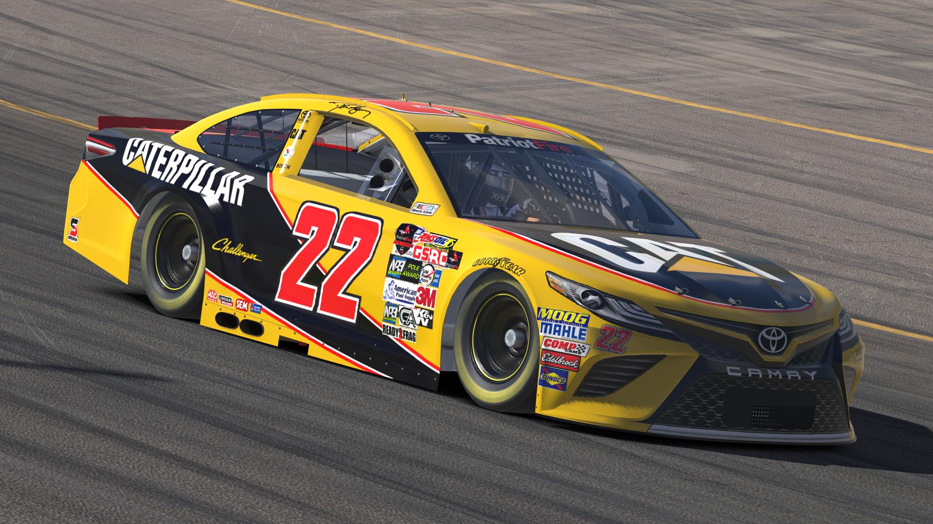 2007 camry caterpillar cup blaney dave mcquistion travis