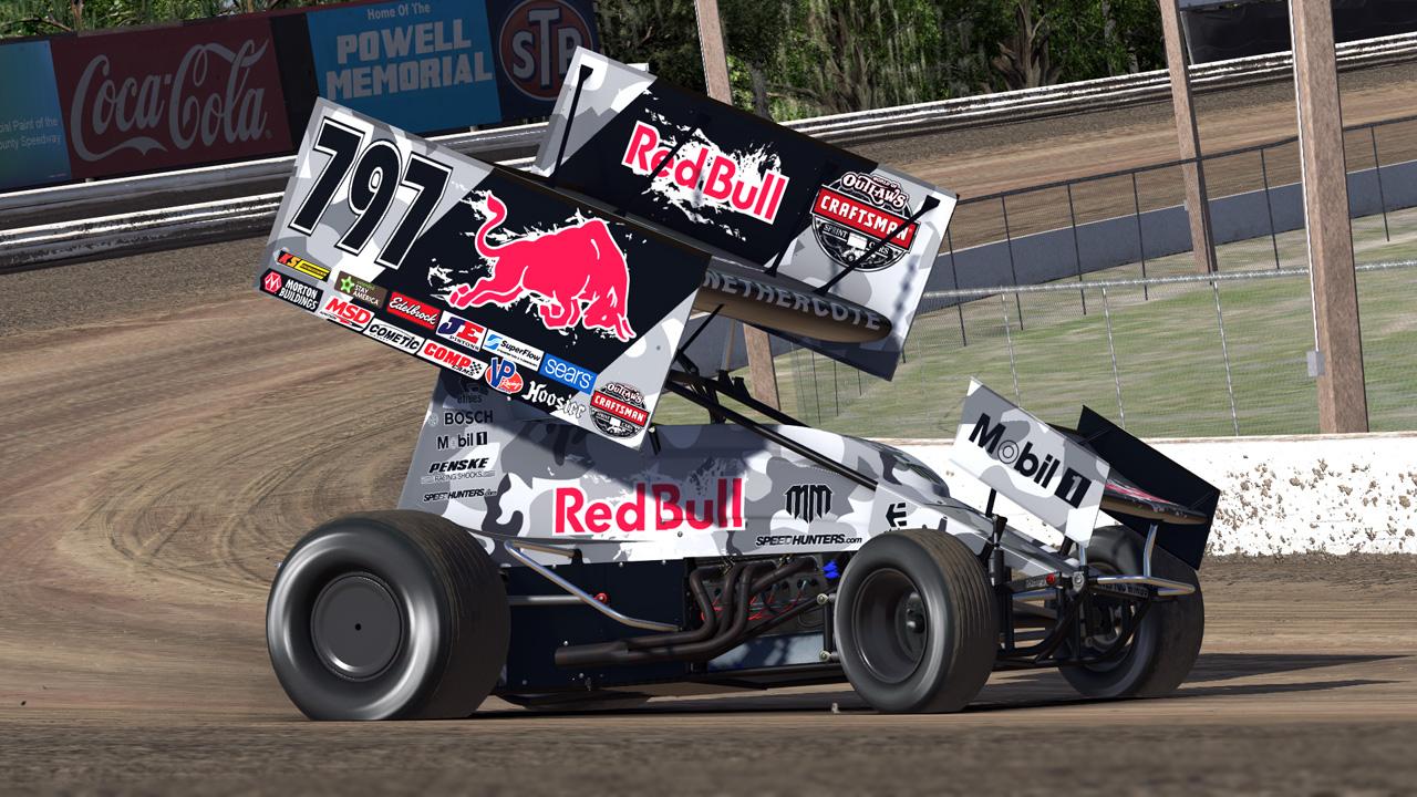 Preview of Mad Mike Red Bull Sprint Car - Madbul by Matthew Nethercote