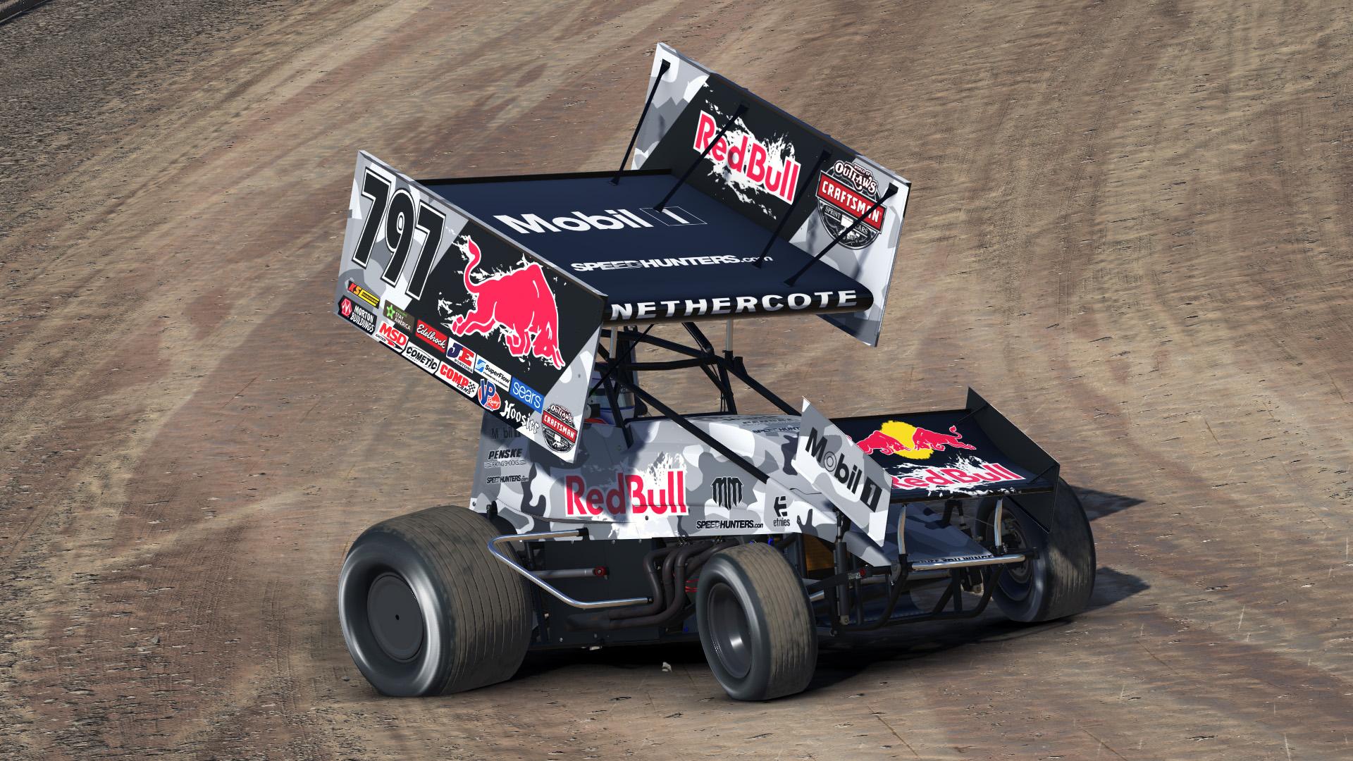 Preview of Mad Mike Red Bull Sprint Car - Madbul by Matthew Nethercote