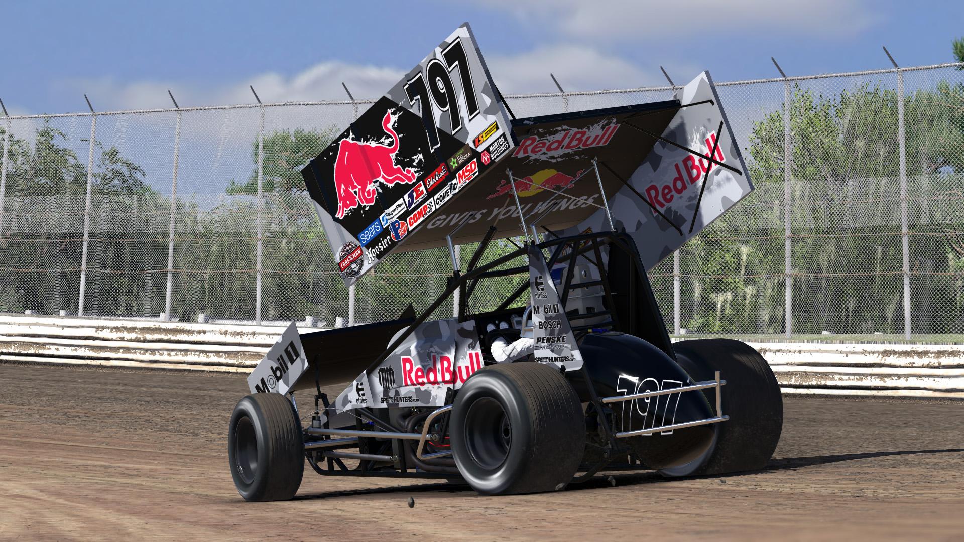 Preview of Mad Mike Red Bull Sprint Car - Madbul by Matthew Nethercote