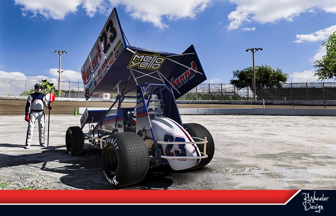 Summit Dirt Sprint Car by Roy Wheeler Trading Paints