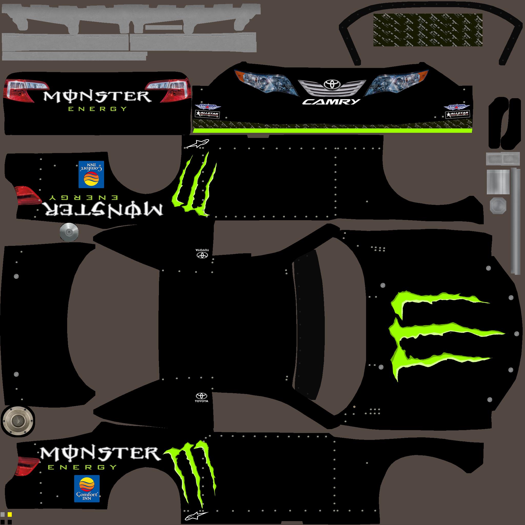 Super Late Model kyle busch by Jake Watson Trading Paints