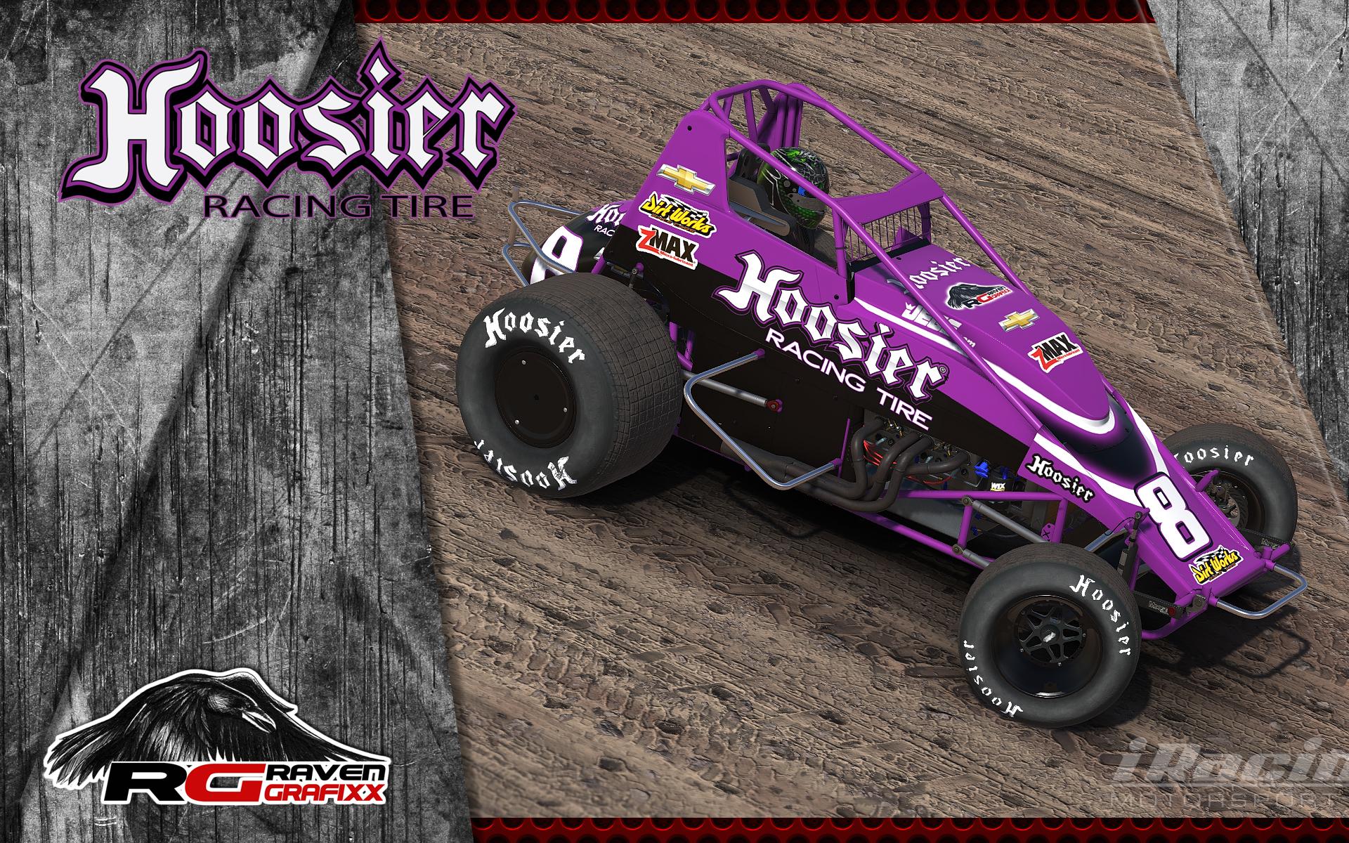 Hoosier Dirt Sprint USAC by Doyle Lowrance Trading Paints