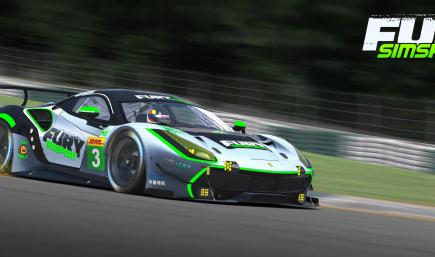 2018 FURY SIMSPORT Ferrari 488 GTE (DAVIS)
