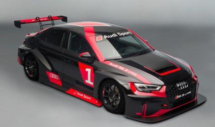 Audi RS 3 LMS Launch Livery 