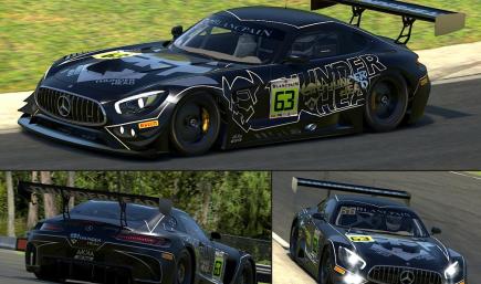 V2.0 THUNDERHEAD Mercedes AMG GT3 - Blancpain GT Series - AKKA ASP Team