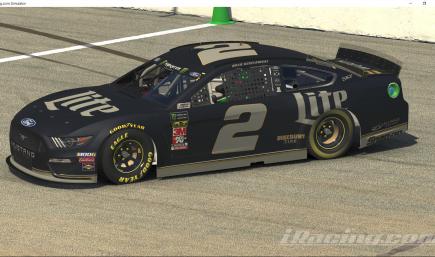 Brad Keselowski Miller Lite Promo (Fantasy) with Spec Map 