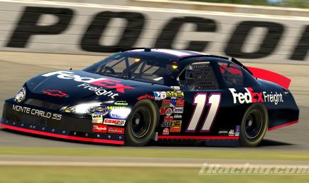 #11 Denny Hamlin FEDEX Freight 2006 Chevy 1/32nd Scale Slot Car Decals 