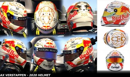 Max Verstappen 2020 - Testing Helmet