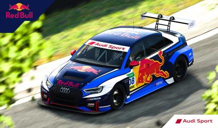 Audi RS3 LMS Red Bull DTM Style