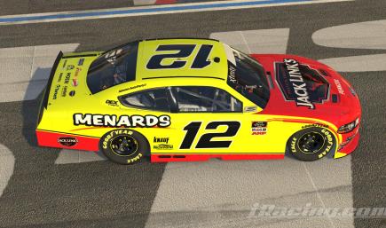 Ryan Blaney - Jack Links Ford Mustang