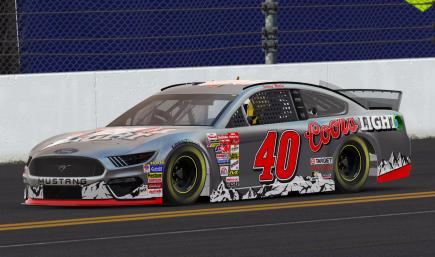 2001 Sterling Marlin Coors Light Ford Mustang