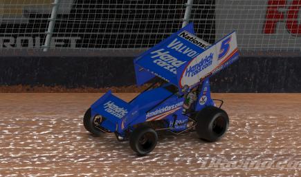 2021 Kyle Larson HendrickCars Dirt Sprint Car *Custom Number*