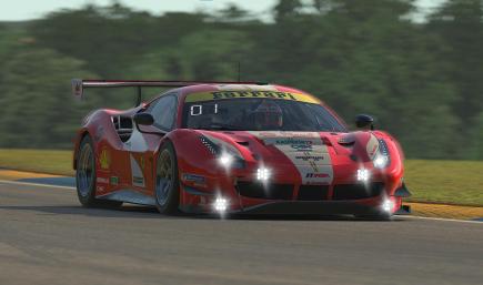 Ferrari 488 GT3 EVO - Fictional Ferrari factory  livery