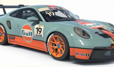 Gulf Porsche 911 Cup (992) Car