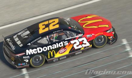 Bubba Wallace 2022 McDonalds Concept