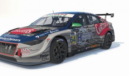 Hyundai Elantra TCR - BTCC EXLR8/TPC i30 Ginsters (Ingram) 2021