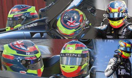Oscar Piastri 2021 Helmet