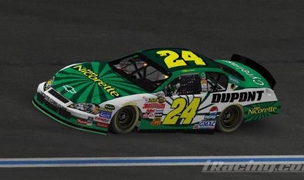 Jeff Gordon 2006 Nicorette Monte Carlo SS (Custom Number)
